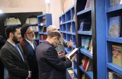 بازدید رئیس سازمان اسناد و کتابخانه ملی از سی‌وششمین نمایشگاه بین المللی کتاب 