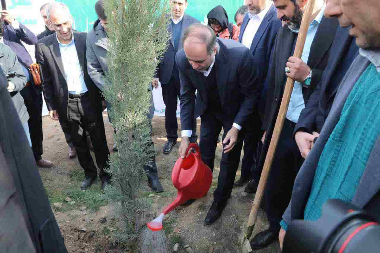 پویش ملی درختکاری با عنوان 