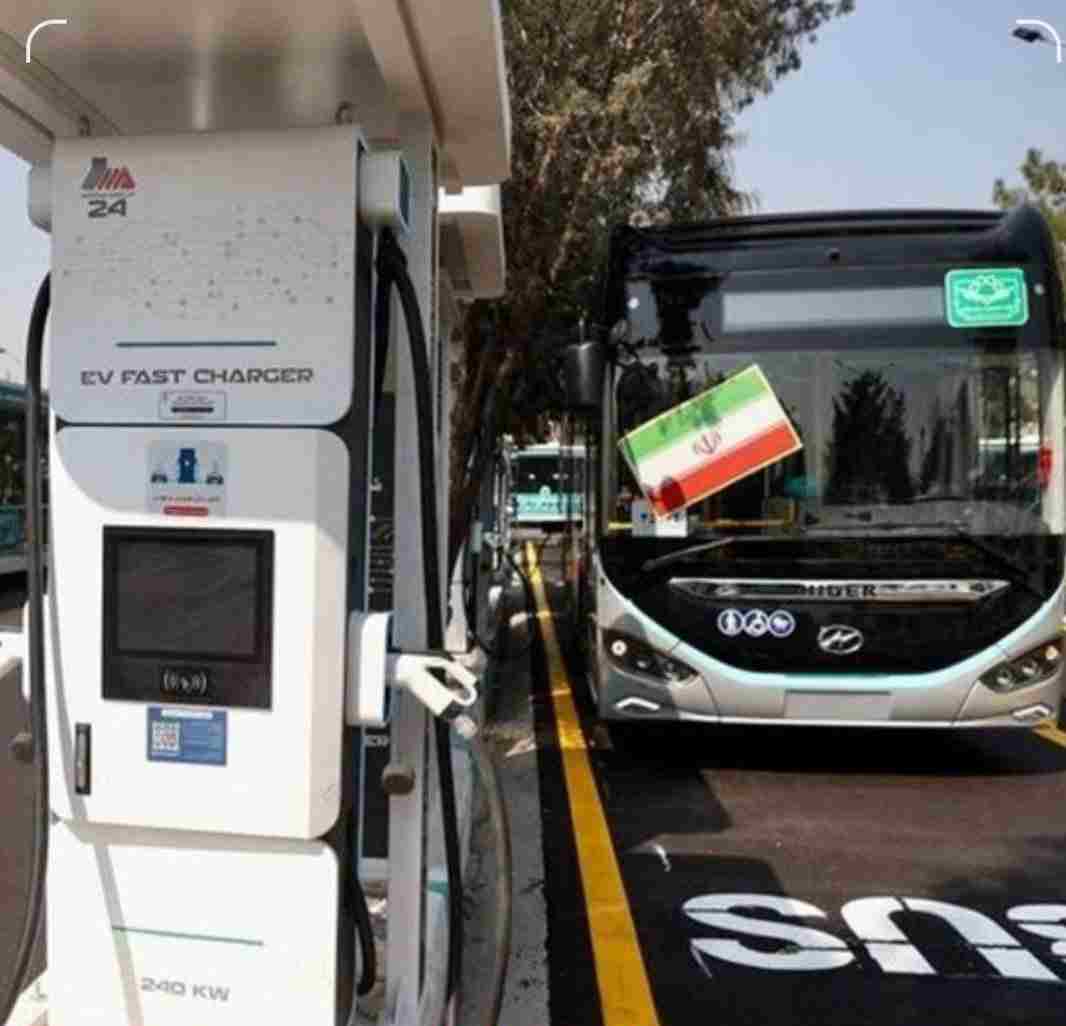 افتتاح بزرگترین ایستگاه شارژ اتوبوس و تاکسی برقی در کشور