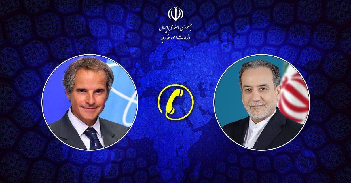 گفتگوی تلفنی عراقچی و گروسی