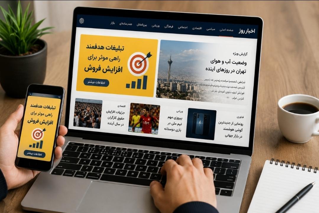 افزایش فروش با تبلیغات در سایت‌های خبری
