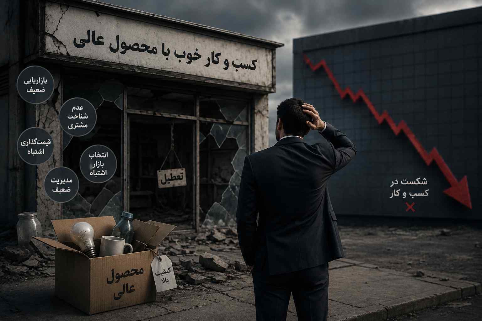 چرا بعضی کسب‌وکارها با وجود محصول خوب شکست می‌خورند؟