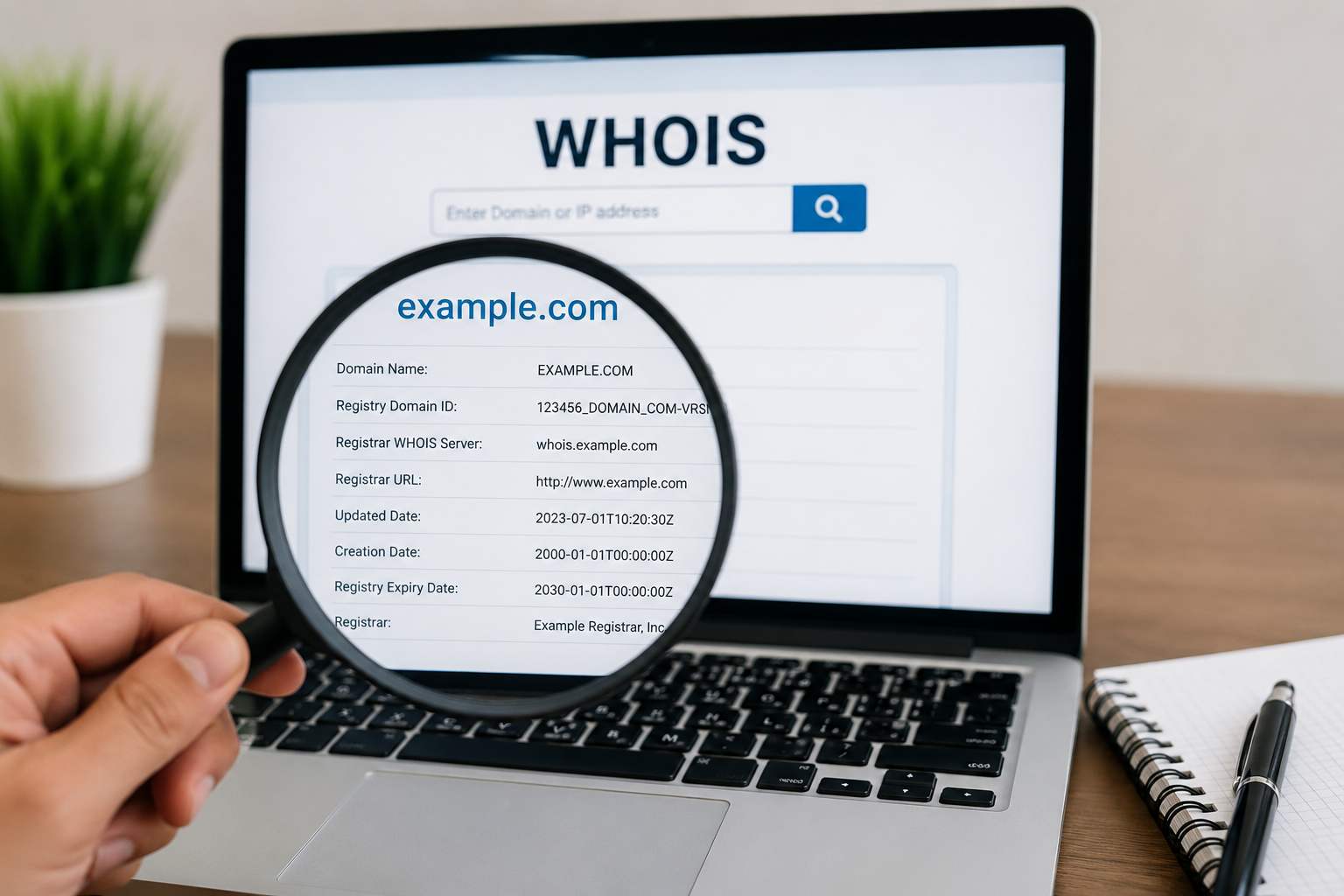 هویز دامنه اینترنتی چیست؟ راهنمای کامل بررسی WHOIS دامنه