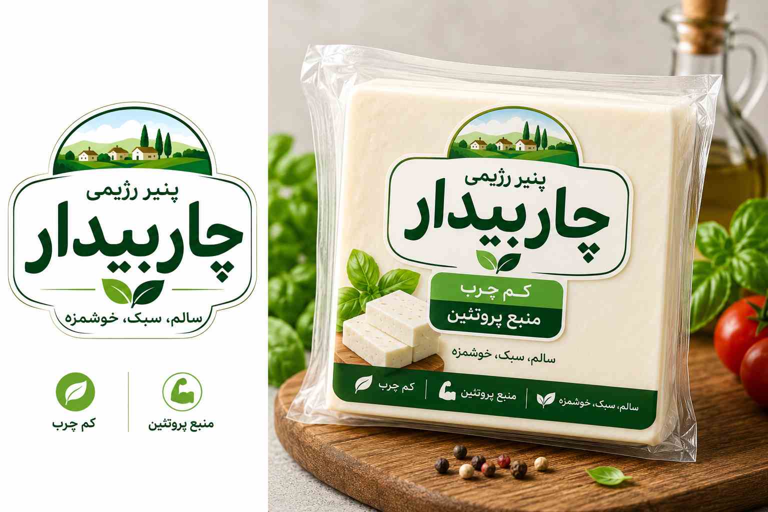 پنیر رژیمی چاربیدار؛ پنیر محلی بابل، تولید روستاهای بندپی شرقی و منطقه زیبای گلیا