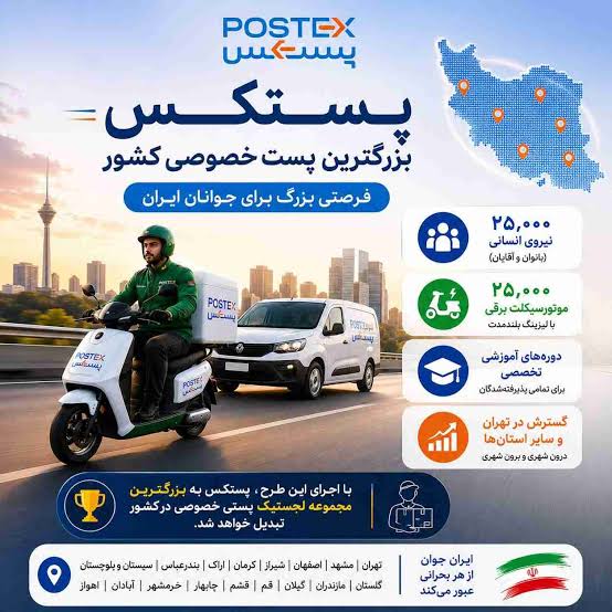 غلامی امور نمایندگان پستکس
